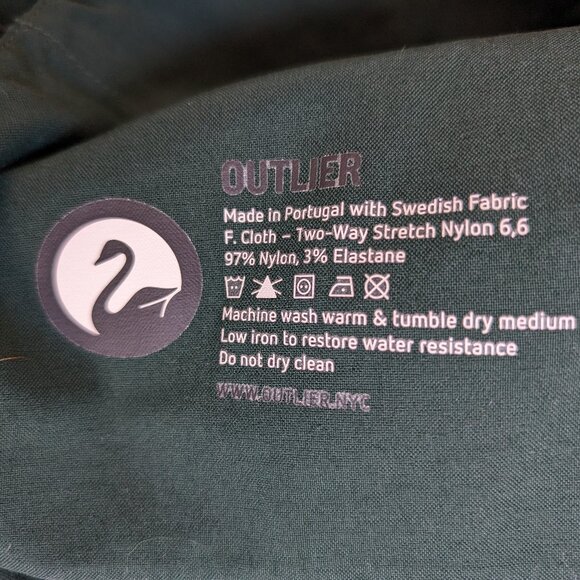 Outlier New Five-Fives - Forest Green, 35/34 - Picture 6 of 6